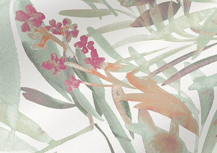Watercolour Jungle, Glow - Twist&Fit Roller Blind - Image 4